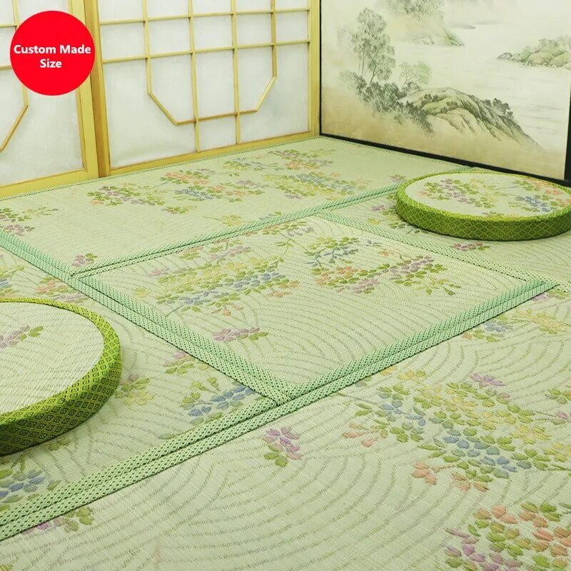 Матрас татами футон. Tatami mat. Матрас татами футон 90x200. Ковер в японском стиле. Японский коврик татами.