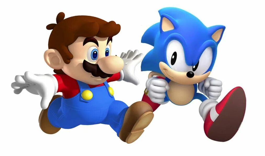 Sonic и марио. Марио и соник. Герои игры марио и соник. Super mario vs sonic the hedgehog. Марио против соника.