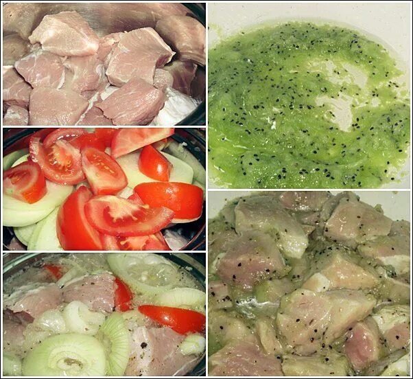 Маринад с киви. Мясо с киви маринад. маринад для шашлыка из киви. маринад для мяса из киви. мясо в зеленом маринаде.
