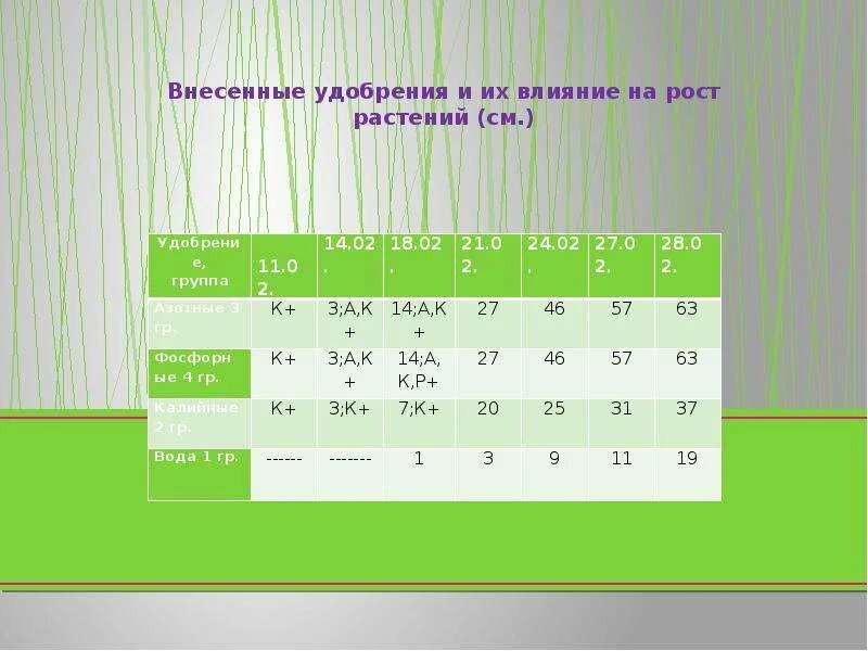 5 7 группа роста. Влияние удобрений на растения. Влияние удобрений на развитие растений. Влияние удобрений на рост растений. Влияние Минеральных удобрений на рост растений.