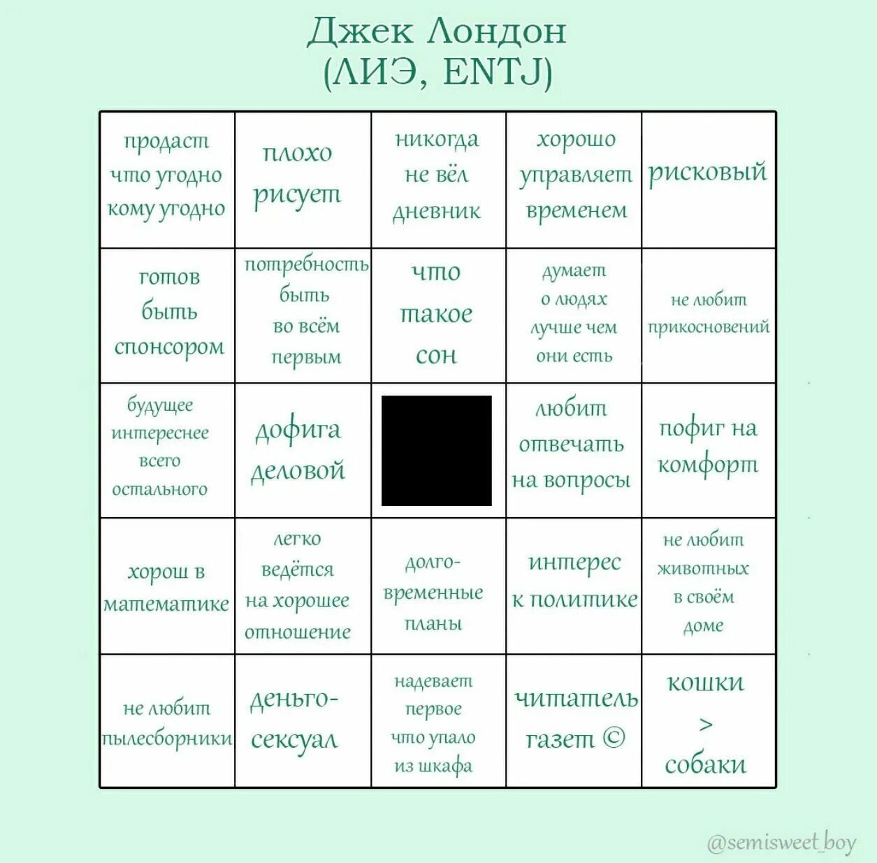Тип бинго