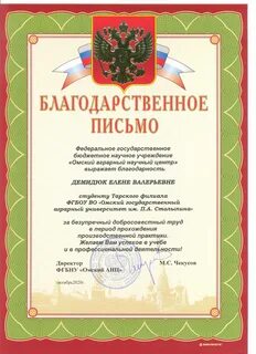 За добросовестный безупречный