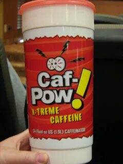 What is caf pow drink