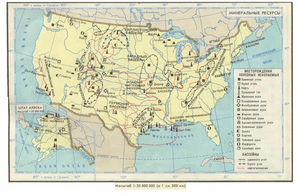 Основные ископаемые сша. Минеральные ресурсы США карта. Полезные ископаемые США на карте. Карта ресурсов США. Природные ископаемые США карта.