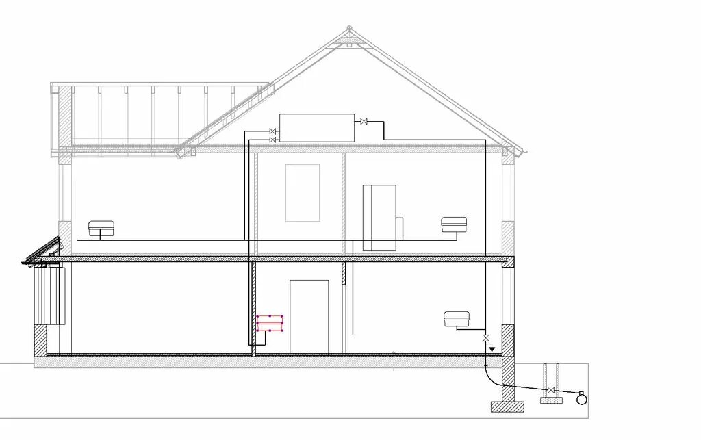 Section two. How to make Section in 2d Plan. Sections 2d. Kuranglez cizimi. Local incision drawing.