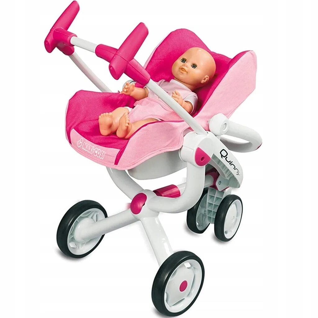 Коляска Smoby Maxi cosi. Коляска Smoby Quinny 4 в 1. Прогулочная коляска Smoby MC&Quinny 255098. Трехколесная коляска для кукол MC&Quinny Smoby 255098. Коляска кукла ребенок