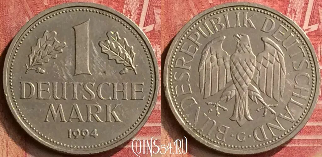 Монета Deutsche Mark 1990. Монета 1 марка Германия. ФРГ 1 марка 1956 год. Немецкая монета 1956 года.