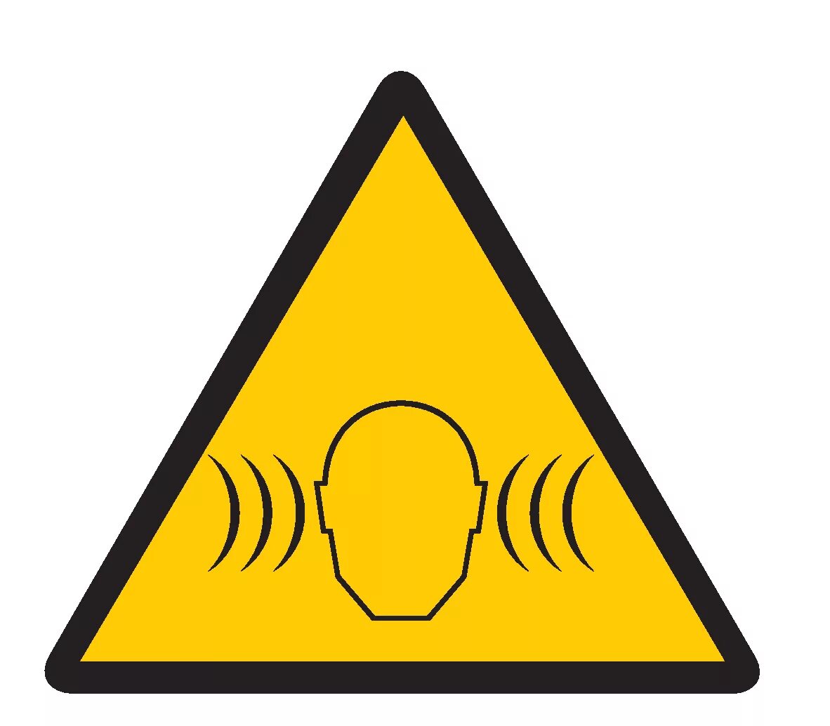 Повышенный уровень шума на рабочем. Знак на электрощитовую. Знаки опасности. Знак шум. Предупреждающие знаки шум.