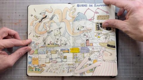 Mattias Adolfsson - Moleskine Sketchbook 41