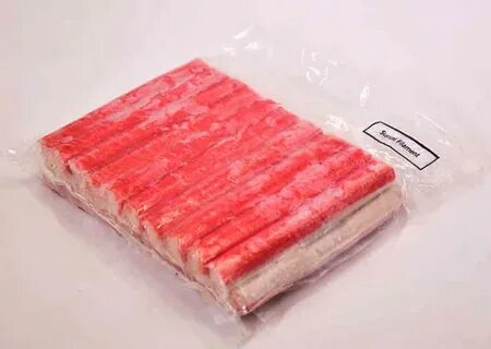Крабовые палочки красные
