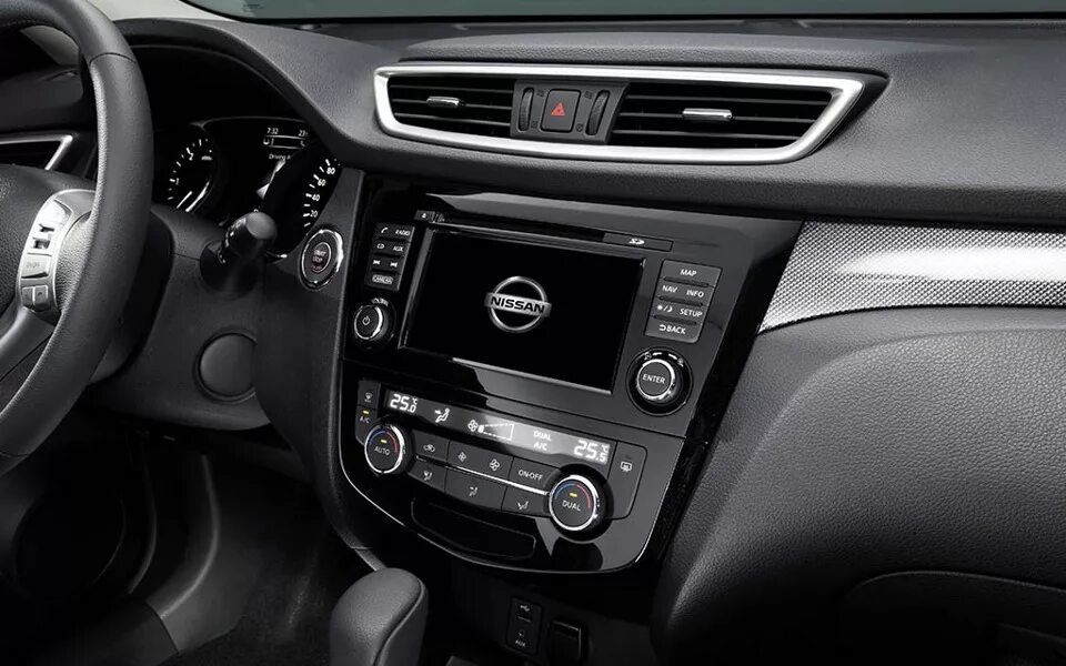Наши работы - Установка 2 Din магнитолы в Nissan X-trail