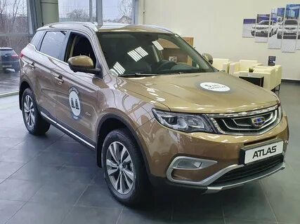 Geely atlas цвета