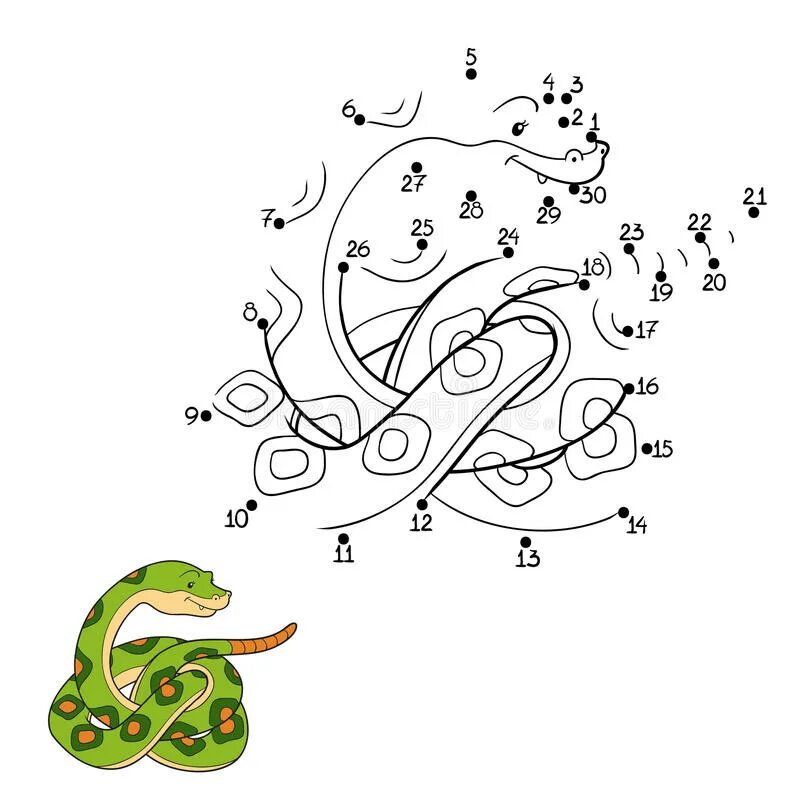 Змейка цифр. Рисование по цифрам змеи. Раскраска по цифрам змея. Математическая змейка для дошкольников. Задания по теме змеи.