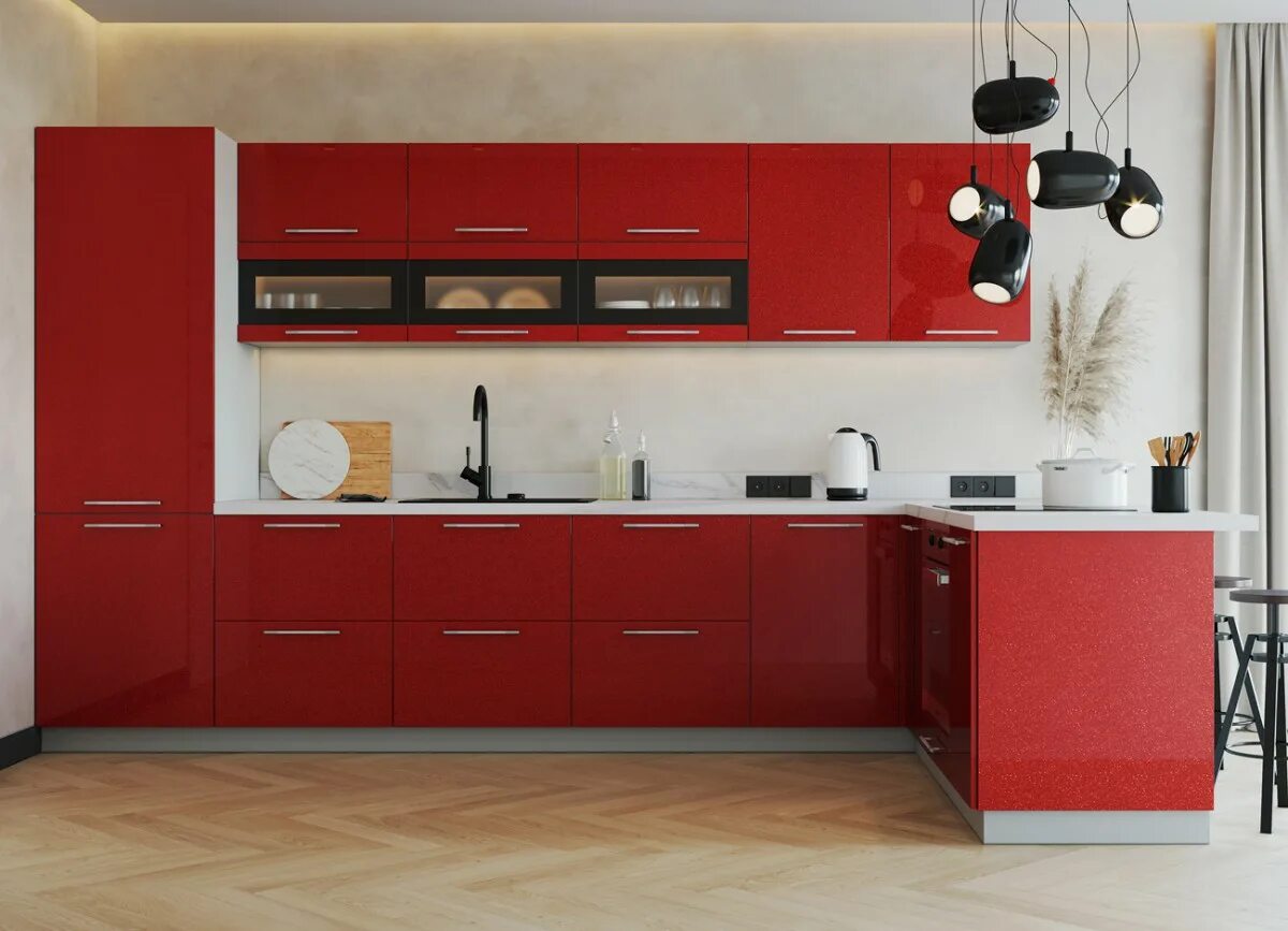 Valcucine кухни. Акрил сидак фасады. Видео сайт кухни. Яркий кухонный гарнитур. Современная бытовая техника.