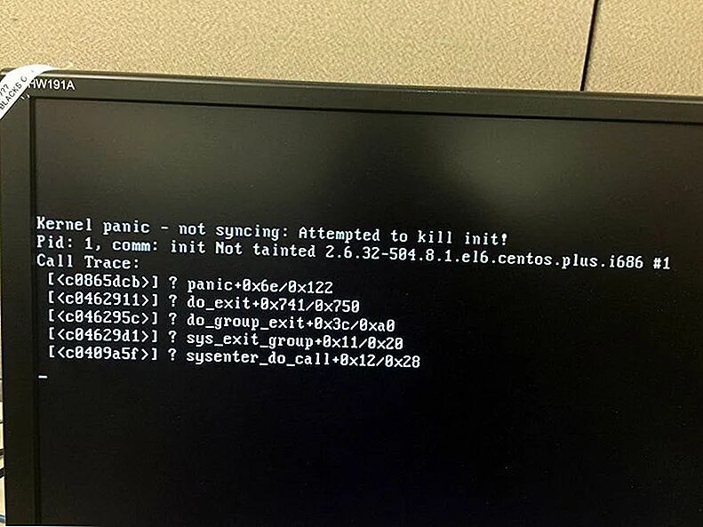 Vfs unable to mount root