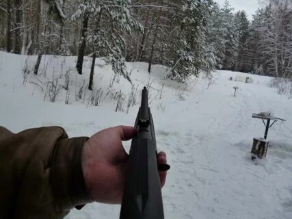 Ружье зима