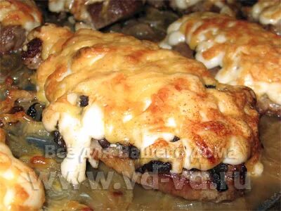 Мясо по французски в аэрогриле из свинины