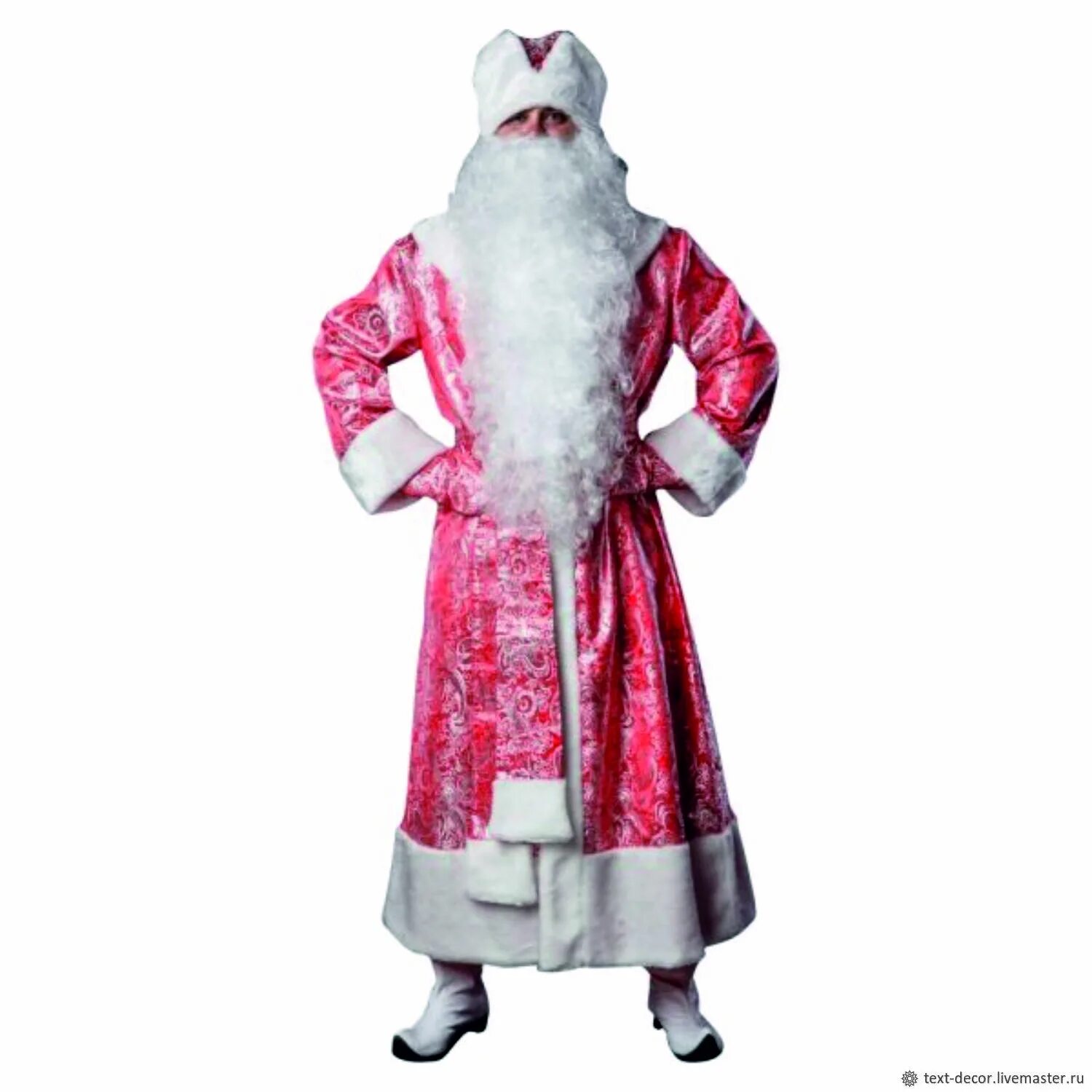 Костюм мороза куплю. Карнавальный костюм "дед Мороз", парча, р-р 52-54, рост 183 см, цвет красный. Наряд Деда Мороза. Шуба Деда Мороза. Костюм Деда Мороза из парчи.