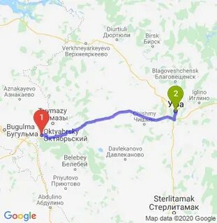 Благовещенск башкортостан расстояние
