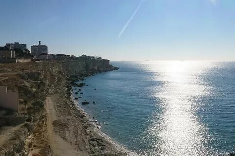 Вид на каспийское море