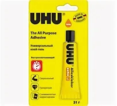 Клей uhu для пластика