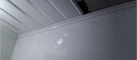 Стыки между пластиковыми панелями
