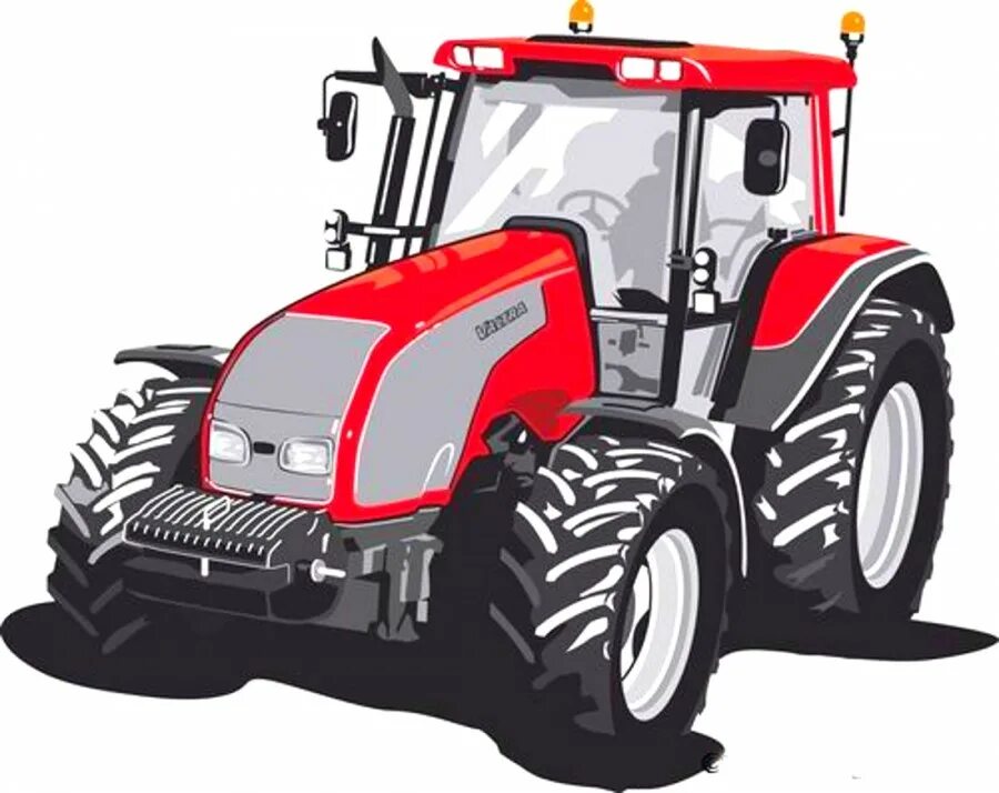 Трактор Беларус вектор. МТЗ- 892 трактор нарисованный. Трактор печать. Трактор мультяшная.