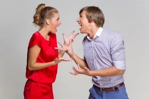 Мужчина и женщина жесты