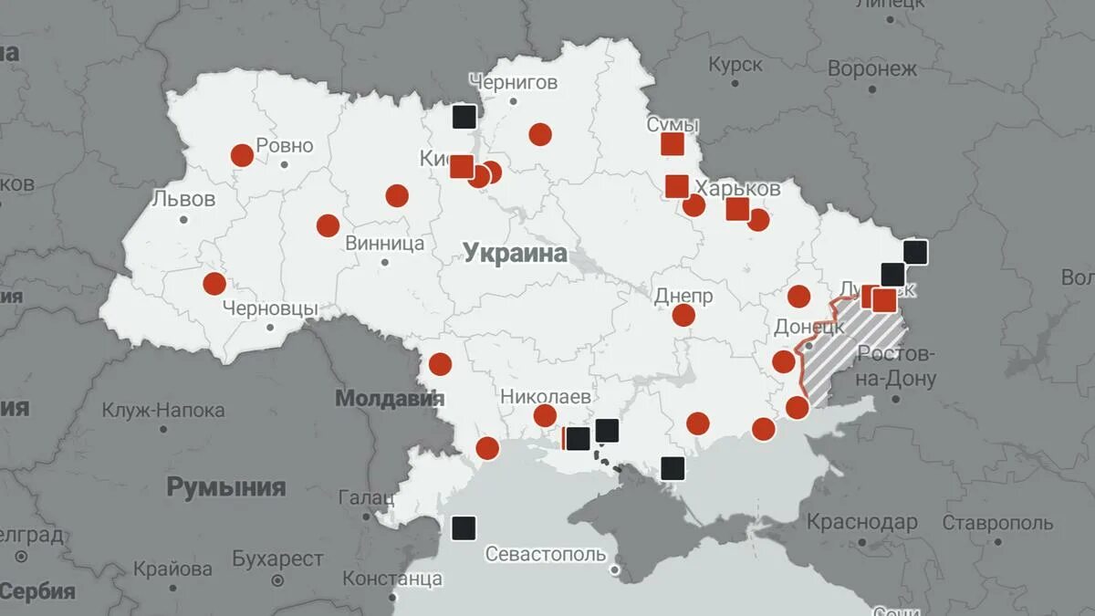 Карта боевых действий на Украине. Карта ваини на Украине.