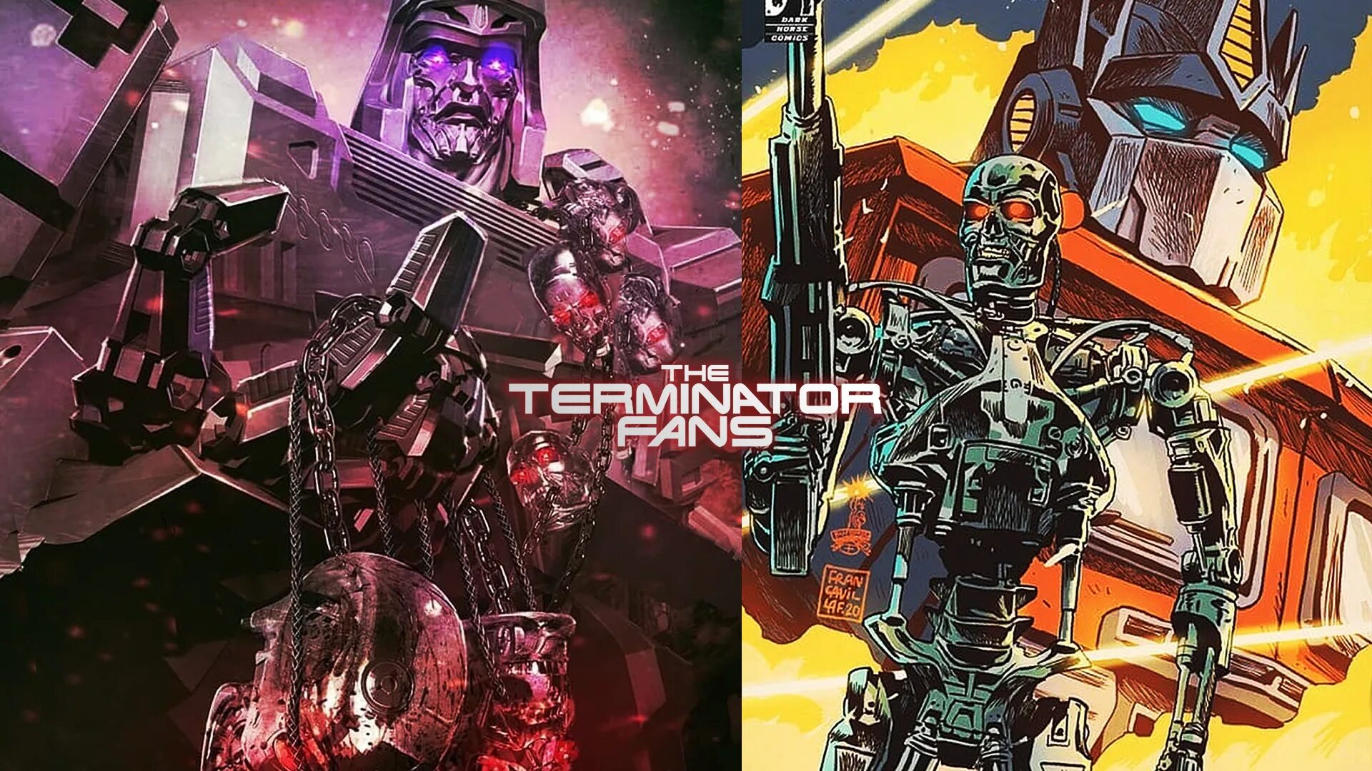 Transformers vs the Terminator. Трансформеры vs Терминатор. Transformers versus Terminator. Трансформеры против терминаторов.