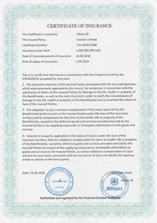 Issuer certificate