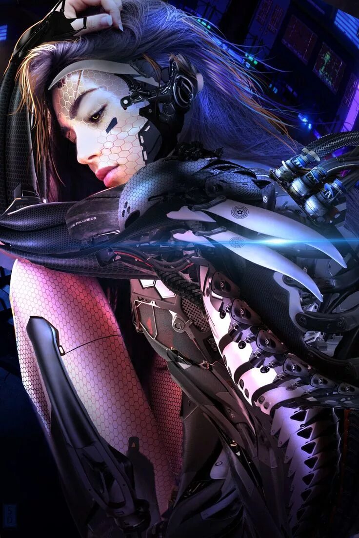 Кибер девочка. Cyberpunk девочка робот. Киберпанк женщина. Кибер девочка. Ева элфи киберпанк.