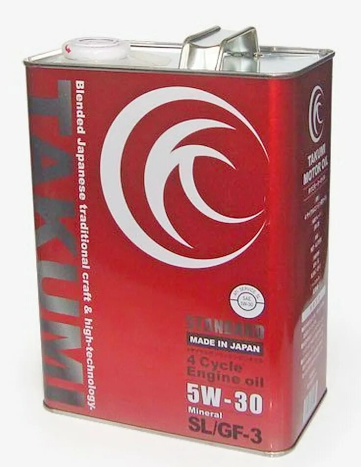 Масло sl gf3. Такуми масло 5w30. takumi high quality 5w30 sn/gf-5. масло моторное 5w30 sl/gf-3 takumi standard 4л п/синтетическое. масло такуми 5 30 синтетика.