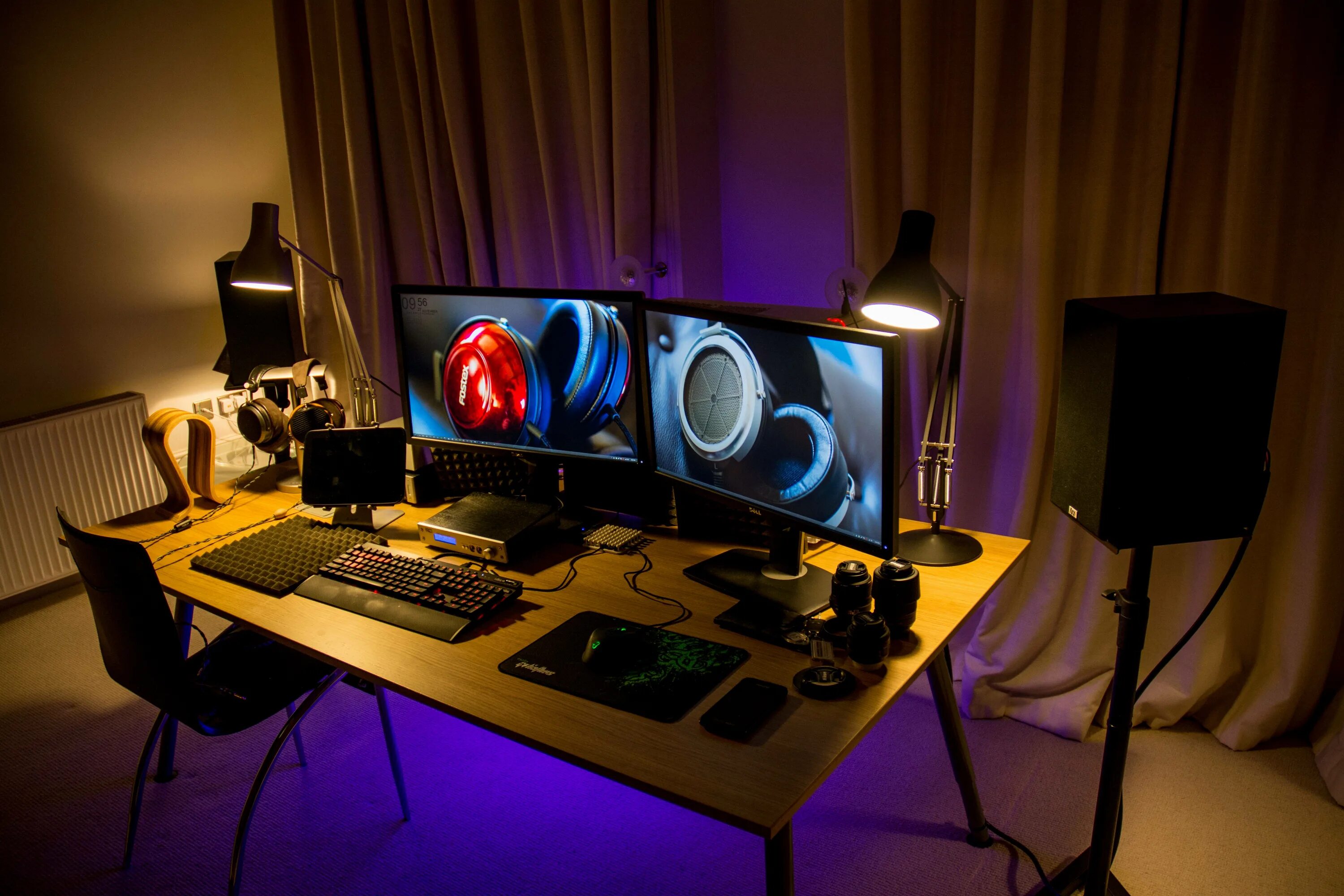 Were set up