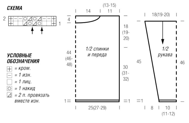 Схема вязания рукава. Схема вязания рукава спицами. Джемпер с прямой проймой спицами схема. Кофта с прямой проймой спицами.