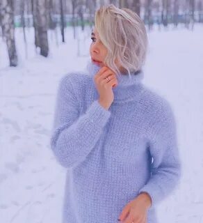Джемпер из ангоры
