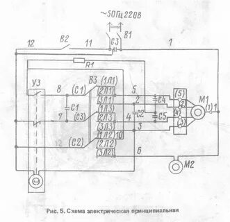 Схема подключения ухл4