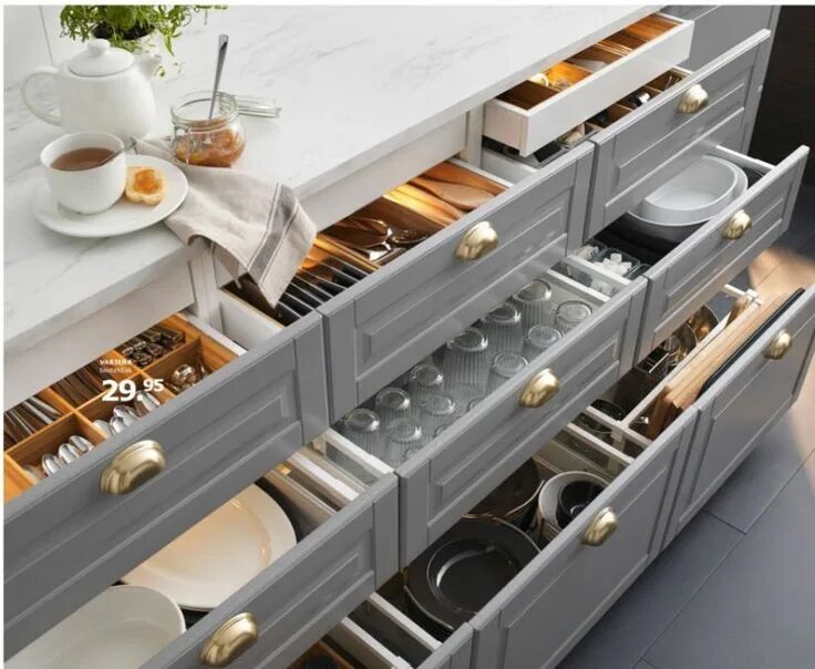 Умное хранение на кухне: 20 гениальных идей Kitchen storage solutions, Modern ki