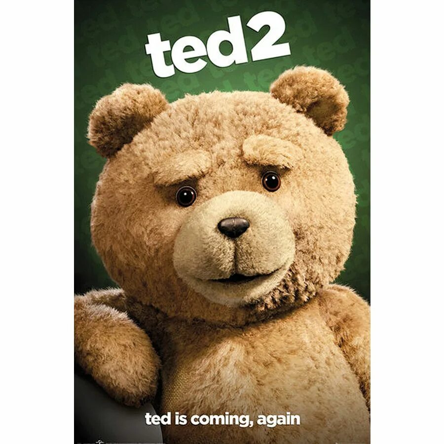Ted is boring he does everything. Ted 2. третий лишний. постер ted 2.