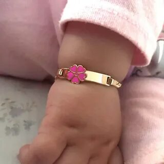 Золотой браслет для девочки