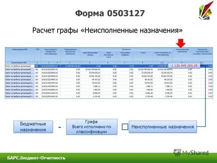 Веб бюджетная отчетность