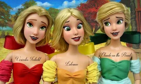 The Bimbettes OOAK by lulemee Beauty and the beast, Ooak, Disney dolls