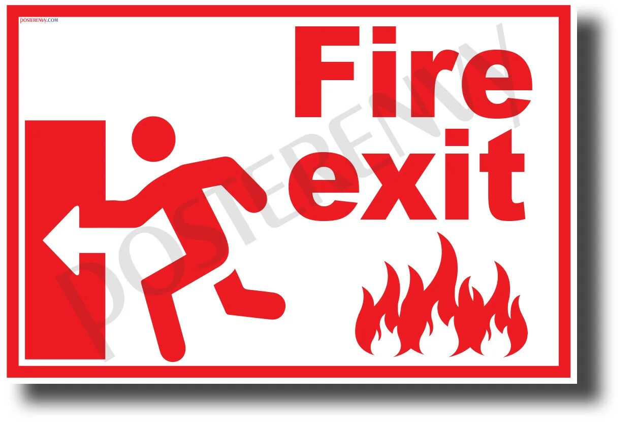 Lethal company fake fire exit. Fire safety poster. надпись fire safety. fire safety poster forest. posters on fire safety for children.