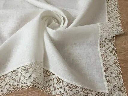 Белая льняная