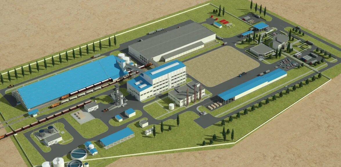Архитектурный проект завода. Проект молочного завода. Завод донбиотех. Завод премиксов 1 шебекино. Визуализация завода.