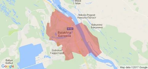 Карта балахны