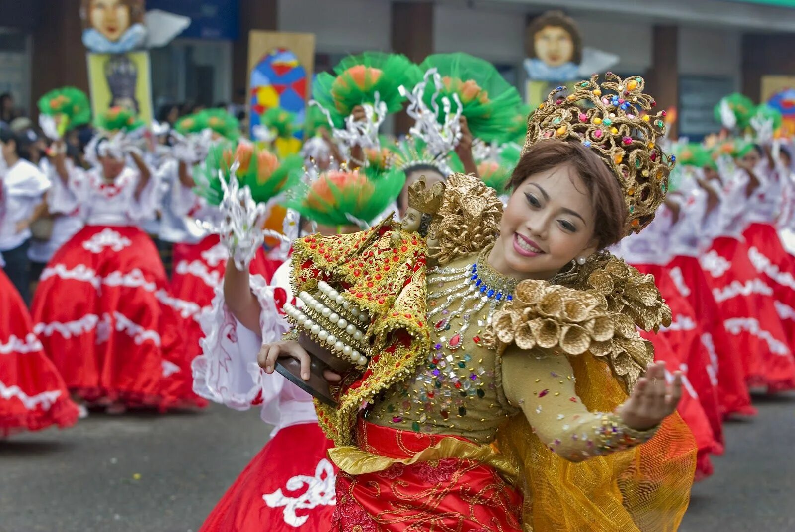 Фестиваль Синулог на Филиппинах. Культура и традиции Филиппин. Филиппины культура и традиции.
