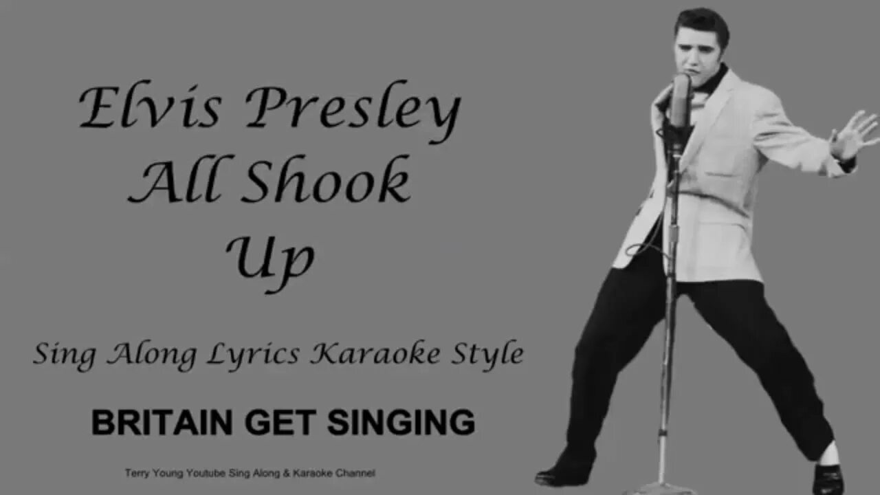 Sing along текст. Elvis Presley all Shook up. It's Impossible Элвис Пресли. Elvis Presley all Shook up Official Audio. Elvis Billboard.