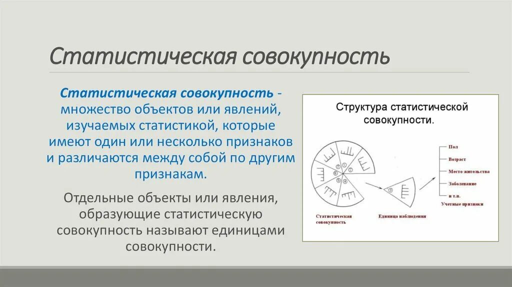 Элементами называют объекты. Элементы статистической совокупности. Статистическая совокупность это. Статистическая совокупность примеры. Единица статистической совокупности пример.