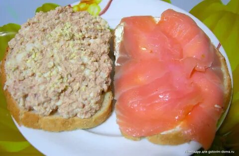 Бутерброды с печенью минтая рецепты